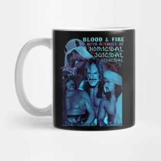 The Sheik & Sabu - Blood & Fire With A Twist Of..... Mug